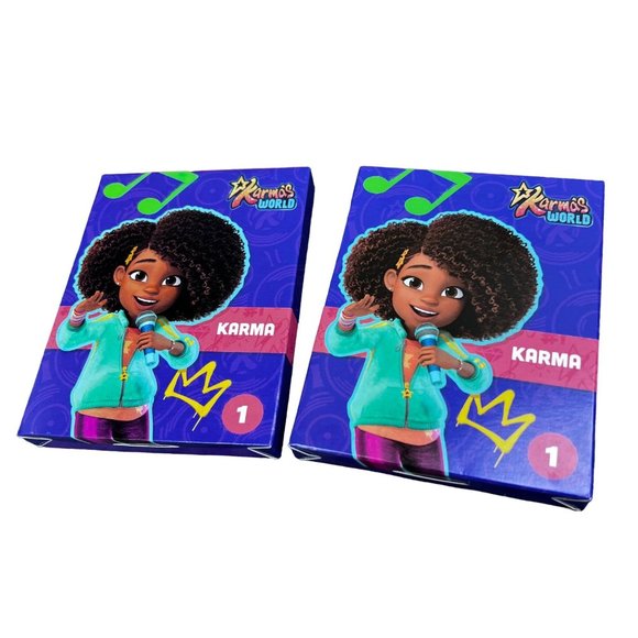 Karmas World Karma Mcdonalds Happy Meal Toy Number 1 Lot of 2 NIB 2023 - Picture 1 of 5